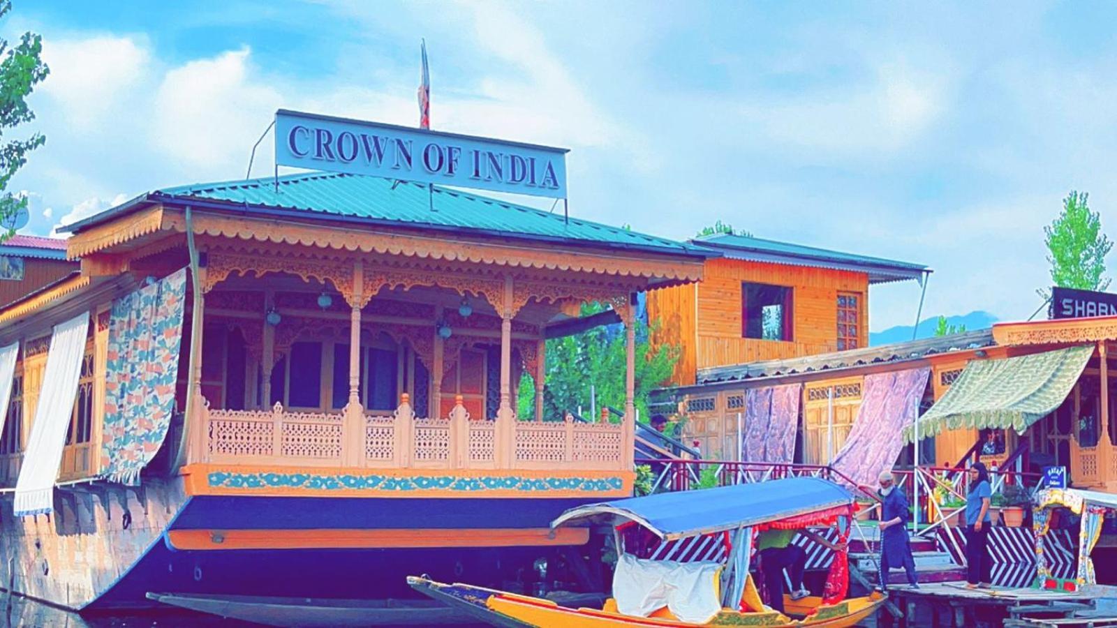 Готель Crown Of India Group Of Houseboats Срінагар Екстер'єр фото